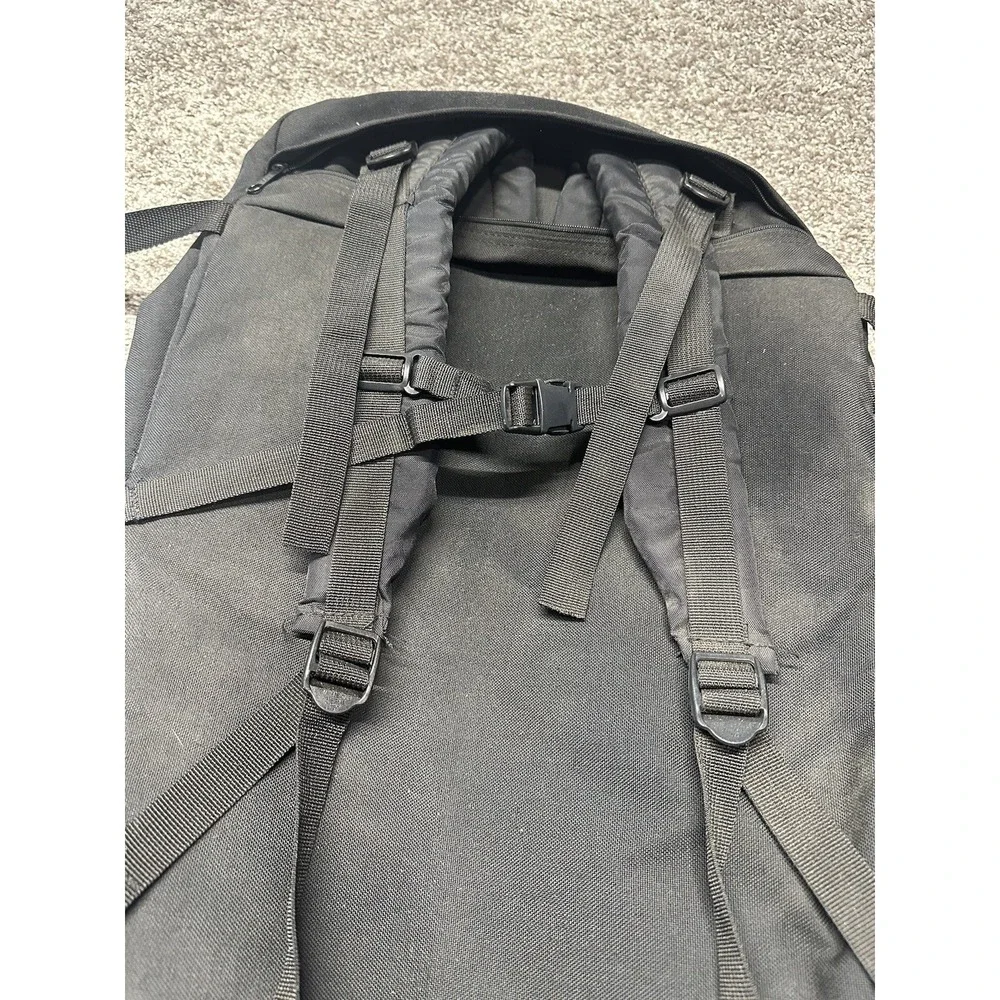 Vtg JANSPORT Made In USA Double Backpack Hiking Camping Duffle Big Bag